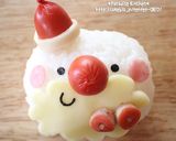 キャラ弁＊簡単♪俵おにぎりクリスマス弁当作り方5写真