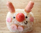 キャラ弁＊簡単♪俵おにぎりクリスマス弁当作り方6写真
