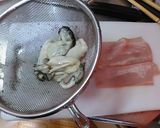 かきのベーコン巻き作り方1写真