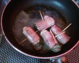 かきのベーコン巻き作り方4写真