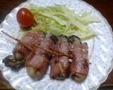 かきのベーコン巻き作り方5写真