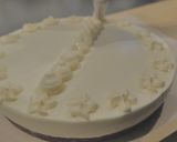 クリスマスケーキ★レアチーズケーキ作り方22写真