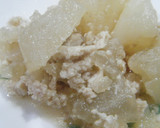 大根と鶏ミンチの簡単あたただし煮作り方7写真