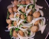 お好みソースであんかけ風作り方4写真