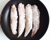 ささみと梅肉大葉の挟み揚げ作り方6写真