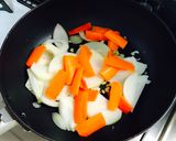 家にある調味料で簡単野菜炒め作り方2写真