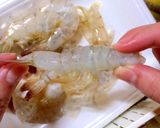 簡単で面白い！海老の殻の剥き方教えます♪作り方3写真
