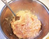 簡単！離乳食☆てりやきつくね作り方3写真