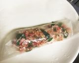グリル焼き★エビと大葉の焼き春巻き♬作り方8写真