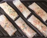 グリル焼き★エビと大葉の焼き春巻き♬作り方10写真