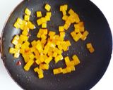 ピリ辛　たくあんと豆板醤の胡麻炒め作り方2写真