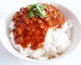 ピリ辛 コチュジャン納豆ご飯作り方3写真