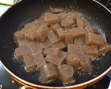 ちくわとこんにゃく味噌炒め★おつまみにも作り方4写真