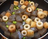ちくわとこんにゃく味噌炒め★おつまみにも作り方6写真