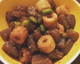 ちくわとこんにゃく味噌炒め★おつまみにも作り方9写真