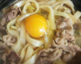 プチすき焼きたれで簡単節約豚すきうどん♪作り方6写真