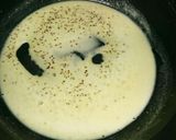 ヒラメのクリームマスタードソースがけ作り方3写真