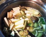 野菜たっぷり★ヘルシーグリーンカレー鍋作り方8写真