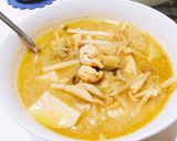 野菜たっぷり★ヘルシーグリーンカレー鍋作り方9写真