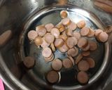 かぼちゃとほうれん草の簡単ミルクスープ作り方3写真