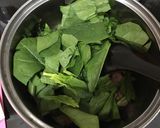 かぼちゃとほうれん草の簡単ミルクスープ作り方4写真