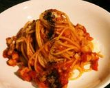 和風トマトソースパスタ作り方13写真