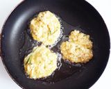 鮭フレークと大葉と豆腐のふんわり揚げ作り方5写真