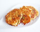 鮭フレークと大葉と豆腐のふんわり揚げ作り方6写真