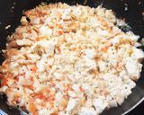 ドライカレー簡単☆お肉なし豆腐とツナで！作り方1写真