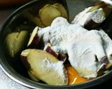 サツマイモの米粉天ぷら✨カリっと甘〜い✨作り方2写真