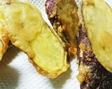 サツマイモの米粉天ぷら✨カリっと甘〜い✨作り方5写真