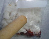 サブおかず☆たたき長いもの梅肉和え。作り方4写真