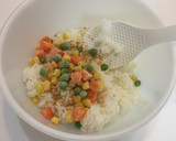 何もないときの簡単☆ピラフ風弁当作り方1写真