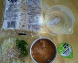 超簡単♡白湯スープde鯖の味噌うどん♪作り方1写真