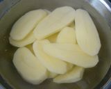 じゃがいもの天ぷら　のり塩味♪作り方1写真