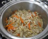 切り干しの生たらこ煮作り方3写真