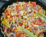 炊飯器でカレーピラフ作り方2写真