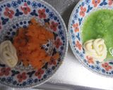 厚揚げサンド、赤と緑のソース添え作り方2写真