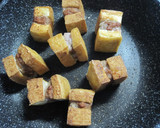厚揚げサンド、赤と緑のソース添え作り方7写真