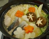 寒ブリ酒粕鍋作り方4写真