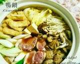 出汁の材料２つ☆美味し～♡鶏鍋(鴨鍋風)作り方8写真