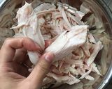 簡単節約しっとり鶏ムネ肉でサラダチキン作り方10写真