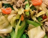 簡単で美味⭐たっぷり肉野菜炒め♪作り方8写真