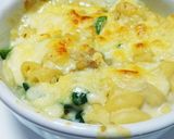 大人数！フライパンで豆乳マカロニグラタン作り方10写真