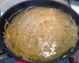 エビとホタテとベーコンのトマトパスタ♡作り方2写真