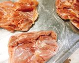【作り置き】鶏もも肉の人参インゲン巻き作り方1写真