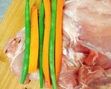 【作り置き】鶏もも肉の人参インゲン巻き作り方6写真