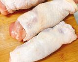【作り置き】鶏もも肉の人参インゲン巻き作り方7写真