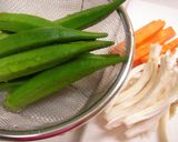 レンジで簡単♪オクラの豚バラ巻き作り方1写真