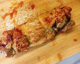 【作り置き】鶏もも肉の人参インゲン巻き作り方15写真